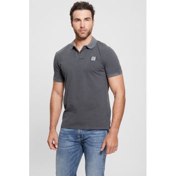 Tricou polo cu aplicatie logo la reducere