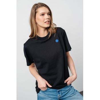 Tricou relaxed fit cu logo discret Vintage Tee