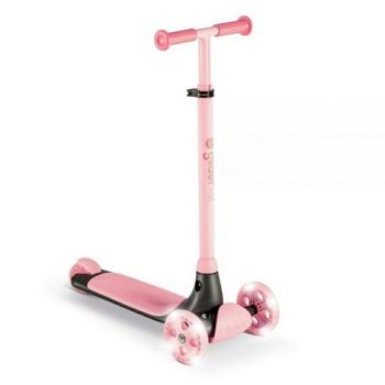 Trotineta cu 3 roti Yvolution Y Glider Kiwi Pink ieftina