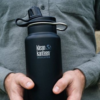 Capac Klean Kanteen Chug Black TK Wide de firma original