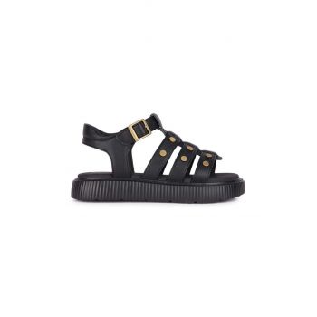 Geox sandale copii culoarea negru ieftine