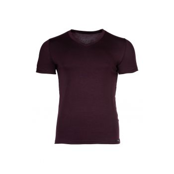 Tricou cu decolteu in V Loungewear