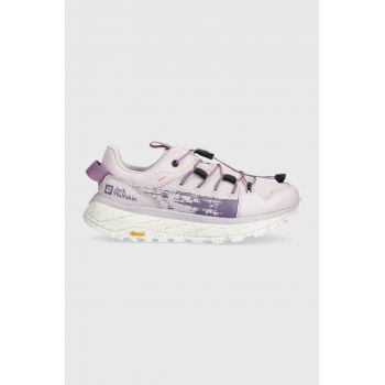 Jack Wolfskin pantofi Terraquest Low femei, culoarea violet