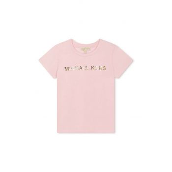 Michael Kors tricou copii culoarea roz