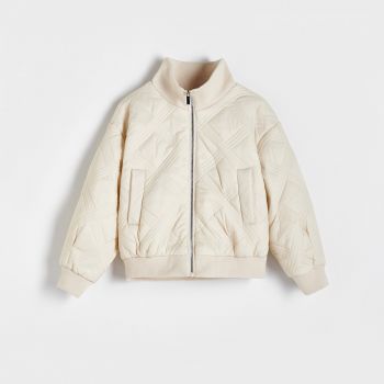 Reserved - Jachetă fete - Ivory