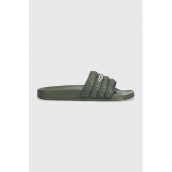 Roxy papuci  Slippy femei, culoarea verde ARJL100999