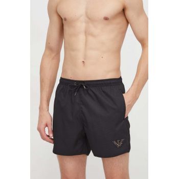 Emporio Armani Underwear pantaloni scurti de baie culoarea negru de firma original