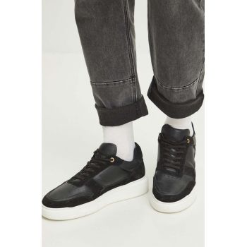 Medicine sneakers barbati, culoarea negru