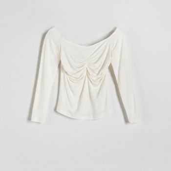 Reserved - Ladies` blouse - Alb