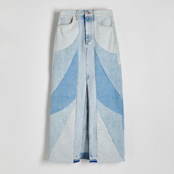 Reserved - Ladies` skirt - Albastru