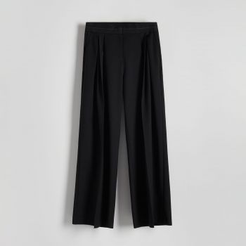 Reserved - Ladies` trousers - Negru
