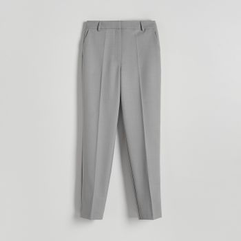 Reserved - Pantaloni cu croi drept - Gri
