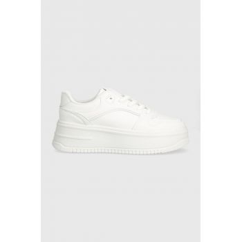 Answear Lab sneakers culoarea alb