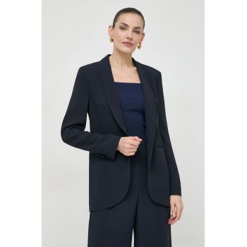 BOSS sacou culoarea bleumarin, desfacut, uni 50512808