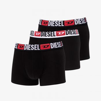 Diesel Umbx-Damienthreepack Boxer 3-Pack Black de firma originali