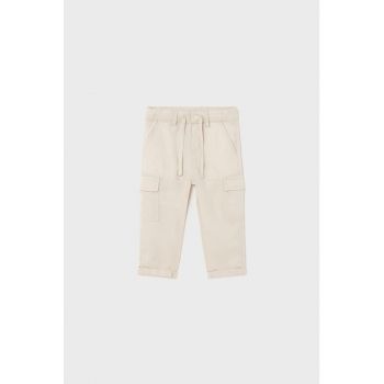 Pantaloni cargo din lyocell