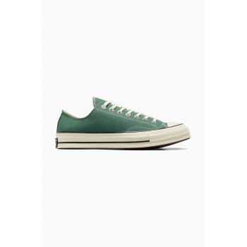 Converse tenisi Chuck 70 barbati, culoarea verde, A06524C