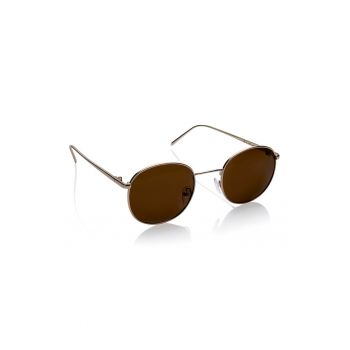 Ochelari de soare rotunzi unisex cu lentile polarizate