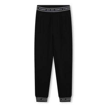 Pantaloni de trening cu banda logo in talie