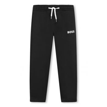 Pantaloni de trening cu imprimeu logo