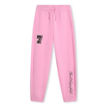 Pantaloni de trening cu snur in talie la reducere