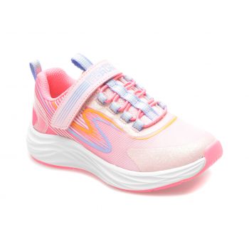 Pantofi SKECHERS roz, GO-RUN ACCELERATE, din material textil