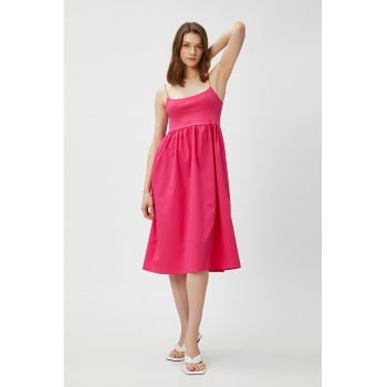 Rochie midi evazata