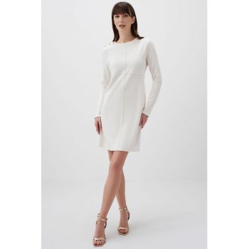 Rochie mini cu croiala in A