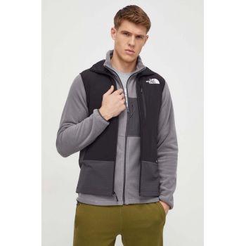 The North Face vesta barbati, culoarea negru, de tranzitie