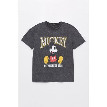 Tricou cu imprimeu cu Mickey Mouse