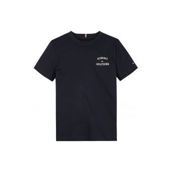 Tricou de bumbac organic cu logo