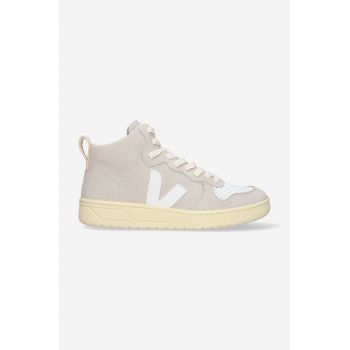 Veja sneakers din piele V-15 culoarea: bej VQ132815