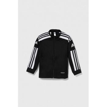 adidas Performance bluza copii SQ21 TR JKT Y culoarea negru, modelator