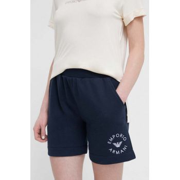 Emporio Armani Underwear pantaloni scurti de plaja culoarea albastru marin