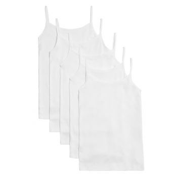 Set de topuri uni - 5 piese