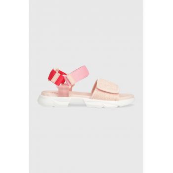 Pepe Jeans sandale copii VENTURA SANDAL culoarea roz ieftine