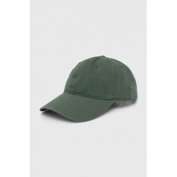 Pepe Jeans șapcă de baseball din bumbac culoarea verde, neted ieftina