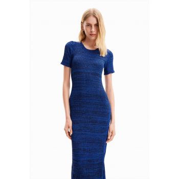 Rochie midi tricotata fin de firma originala