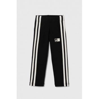 adidas leggins copii x Disney culoarea negru, cu imprimeu