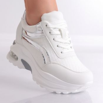 Sneakers dama cu platforma Albi din Textil Darlin de firma originali