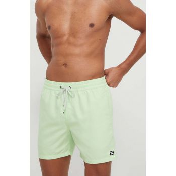 Billabong pantaloni scurti de baie culoarea verde ieftin