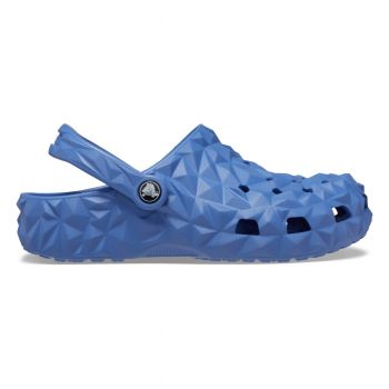 Saboti Crocs Classic Geometric Clog Albastru - Elemental Blue