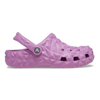 Saboti Crocs Classic Geometric Clog Roz - Bubble de firma originali