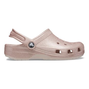 Saboti Crocs Toddler Classic Glitter Clog Roz - Quartz Glitter ieftini