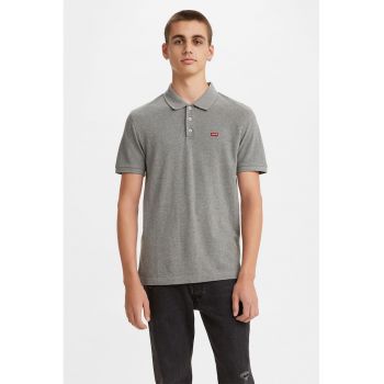 Tricou polo din bumbac cu broderie logo de firma original