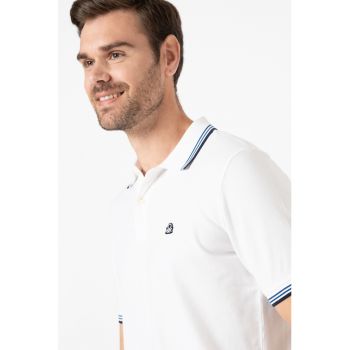 Tricou polo din material pique