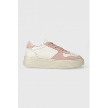 Copenhagen sneakers din piele CPH77 culoarea roz