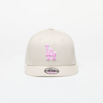 New Era Los Angeles Dodgers MLB Outline 9FIFTY Snapback Cap Stone/ Pink