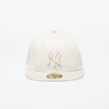 New Era New York Yankees White Crown 59FIFTY Fitted Cap Ivory/ Stone