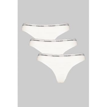 Set de chiloti tanga cu logo - 3 perechi